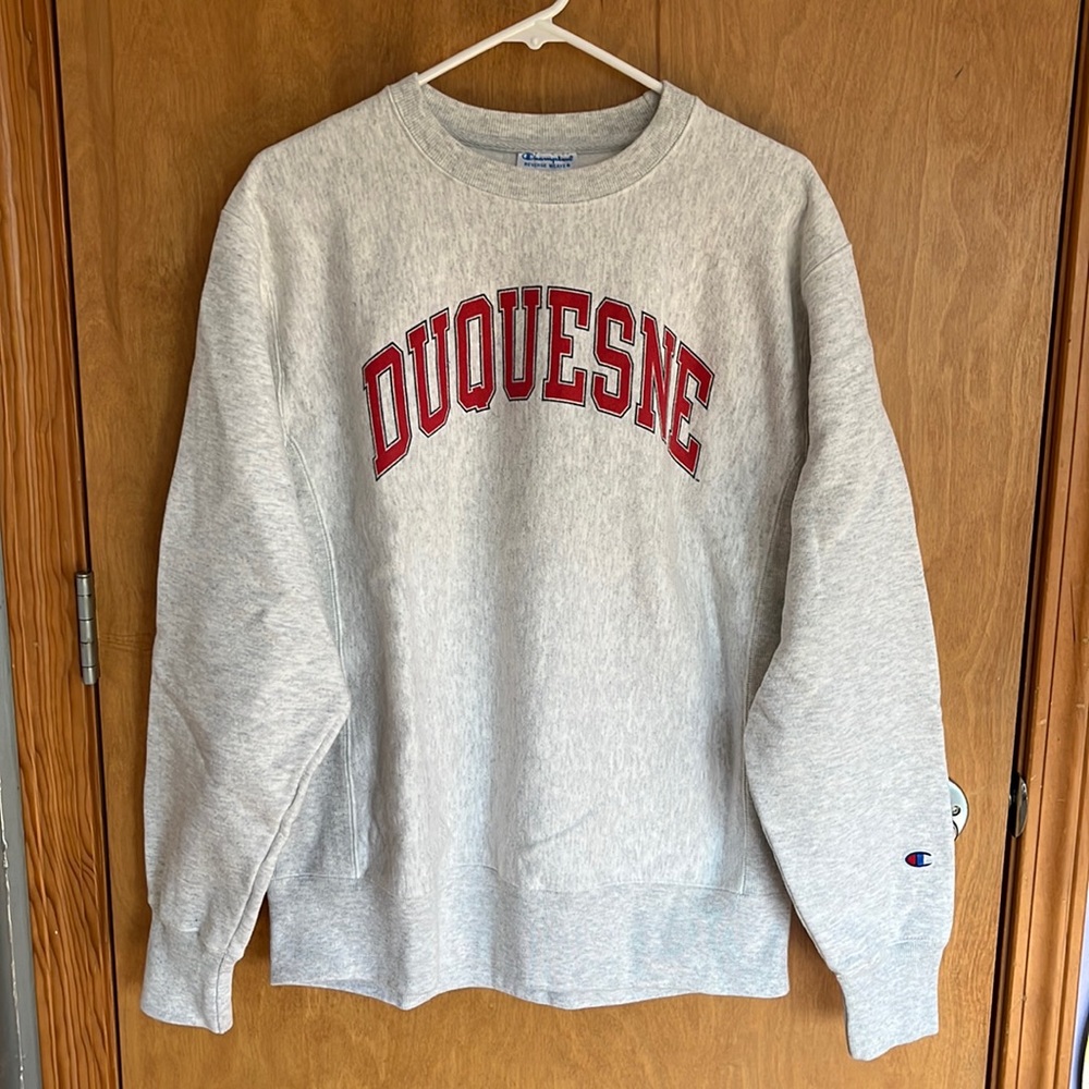 Champion Reverse Weave Duquesne University Crewneck